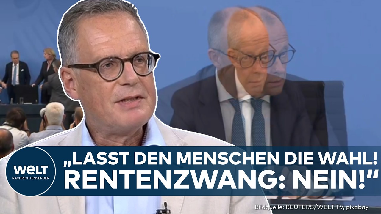 RENTE: "Lasst den Menschen eine Wahl!" Selbstständige in Gefahr? Rentenreform spaltet Deutschland