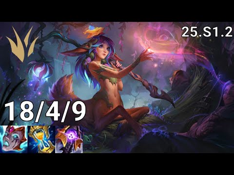 Lillia Jungle vs Rammus - EUW Master | Patch 25.S1.2