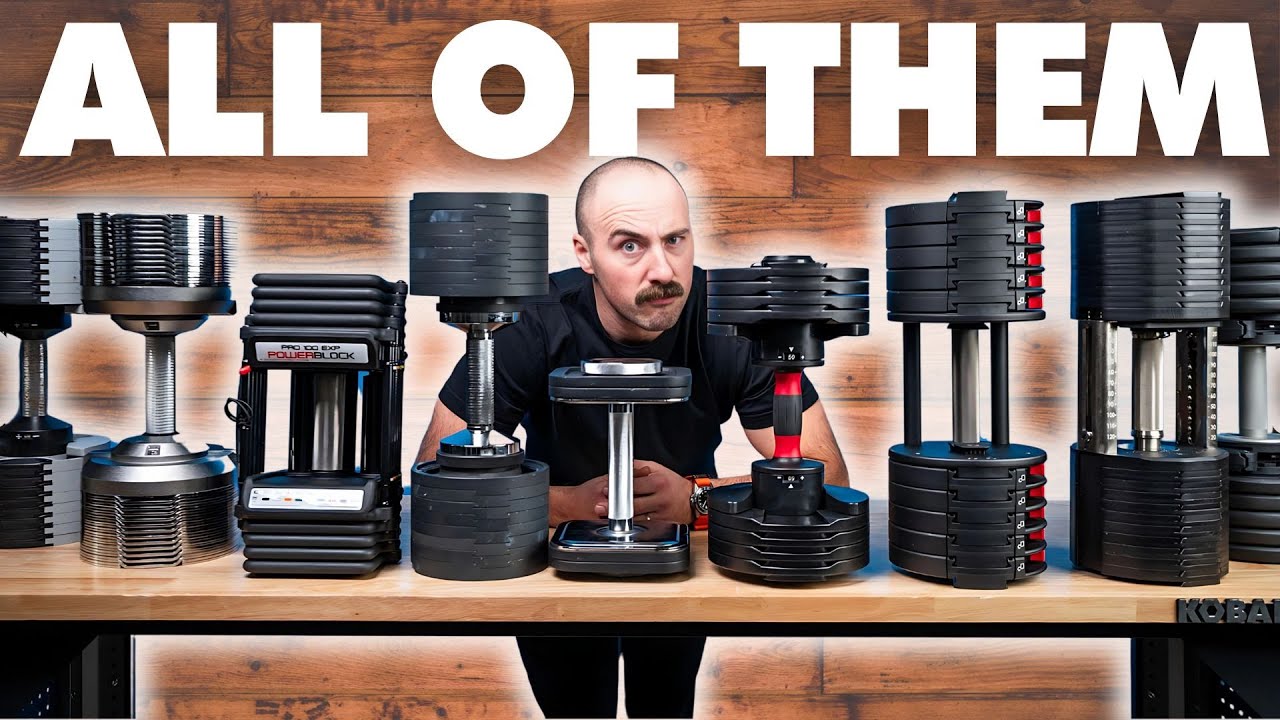 The BEST Adjustable Dumbbells of 2024 for the Home Gym!