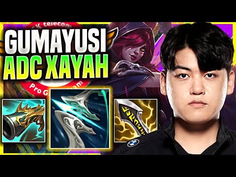 GUMAYUSI IS SO GOOD WITH XAYAH! - T1 Gumayusi Plays Xayah ADC vs Kai'Sa! | Season 11
