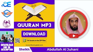 Abdullah Al Juhani Quran mp3 download, Full quran tilawat beautiful voice 1 to 30