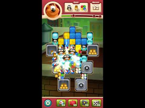 Toon Blast Level 6100 - NO BOOSTERS 🐻🐺🐱 | SKILLGAMING ✔️