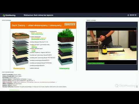 Webinarium Bauder - Systemy Dachów Zielonych - zdjęcie