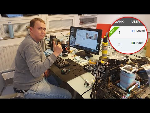 3DMark Time Spy Extreme World RECORD with 2x RTX 3090 KINGPIN Cards on LN2 at Aalto University