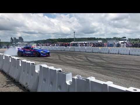 Formula Drift Erie 2021 Daijiro Yoshihara burnout box raw sound