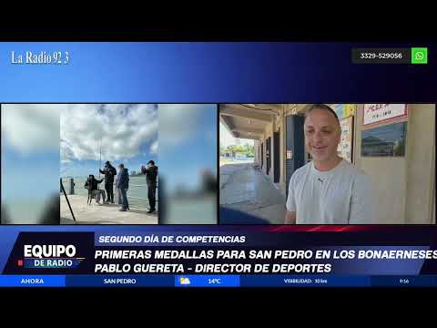 Primeras medallas obtenidas en la primer jornada de los Juegos Bonaerenses