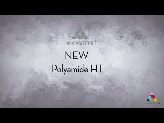 Innovatefil Poliamida HT Filamento 3D Resistente Altas Temperaturas 2.85mm 750g Natural video