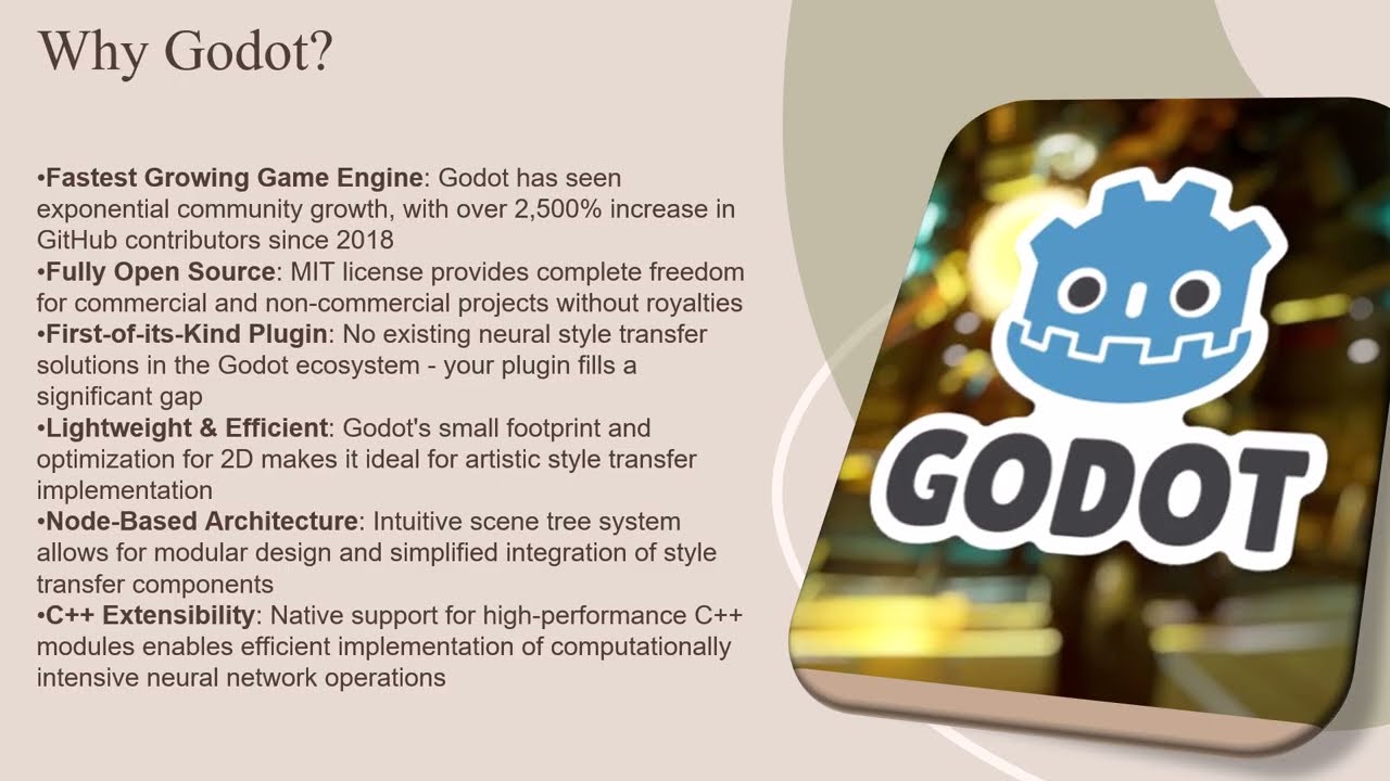 Style Transfer Demo: Oral Presentation with Brief Demo