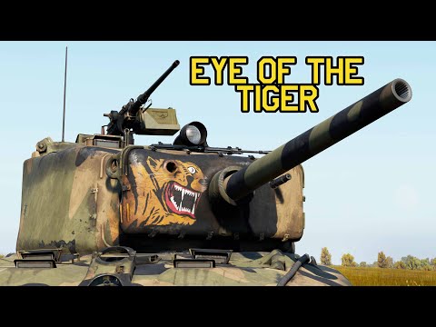 EYE OF THE TIGER - M4A1 75 W in War Thunder - OddBawZ