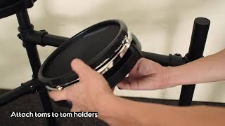 Video thumbnail for Carlsbro CSD400 Set Up Demo by Carlsbro Drums