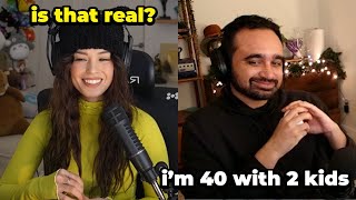 Valkyrae & Fuslie FINDS OUT Squeex Real Age