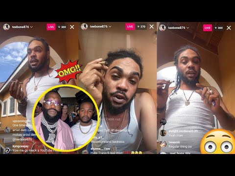 Teebone addresses Teejay Linking Up RICK ROSS at Sandz and Unity in Dancehall Artistes