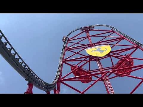 Red Force, Ferrari Land - Port Aventura - Under Ride POV