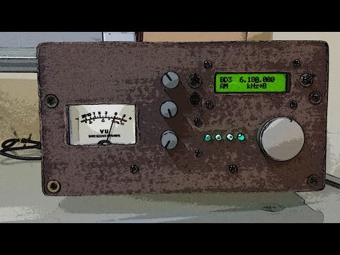 Homebrew DDS Radio Receiver - 40M Band reception