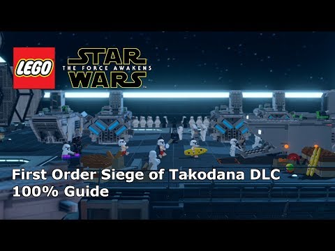 First Order Siege of Takodana DLC 100% Guide - LEGO Star Wars: The Force Awakens