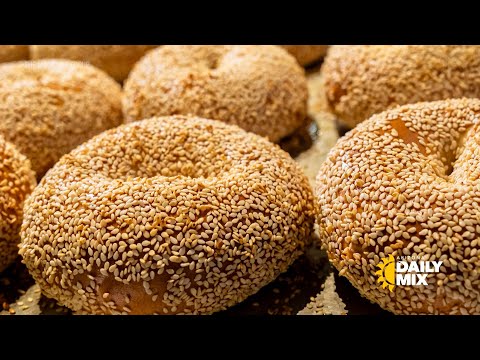 Bagels and schmear for National Bagel Day