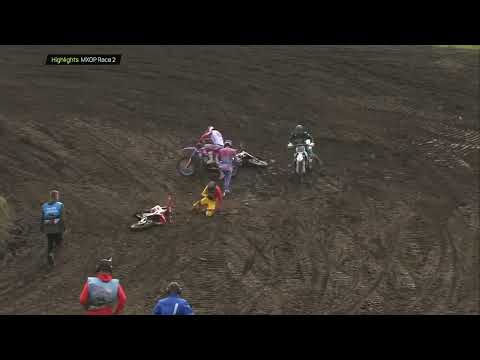 Jonass start crash MXGP Race 2 | Liqui Moly MXGP of Germany 2024