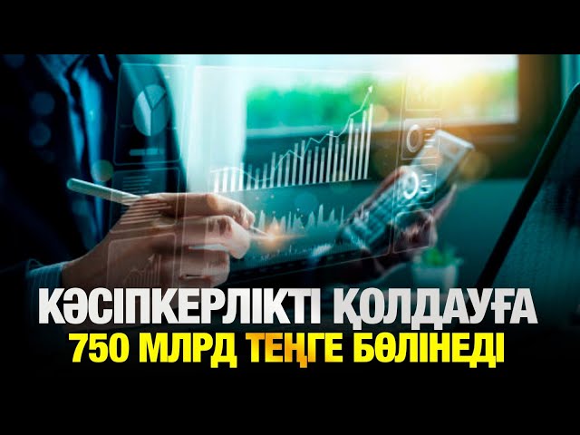 «Өрлеу» бағдарламасы аясында кәсіпкерлікті қолдауға 750 млрд теңге бөлінеді