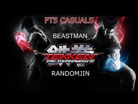 Beastman .Vs. RandomJin (TTT2 Casual FT5 Highlights) TRUE HD
