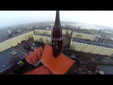 Nowogard z lotu ptaka.