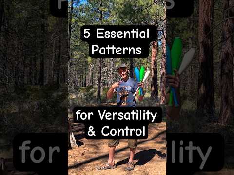 5 Essential Club Juggling Patterns for control & versatility #juggling #lesson #tutorial #flowarts