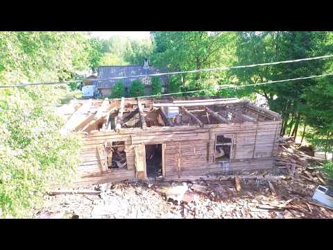 Järva-Jaanis maja lammutamine, (pildid,videod).