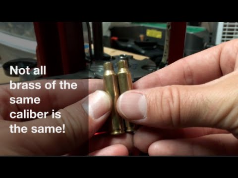 Not all brass is the same!  Different powder capacities in .223/5.56