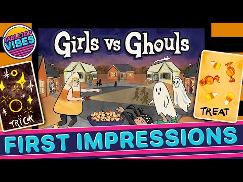 Girls vs Ghouls Board Game | First Impression Review