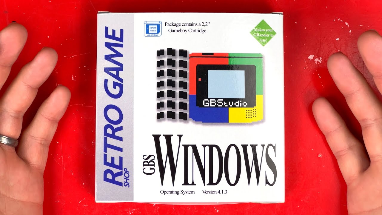 Microsoft Windows, but for Game Boy.