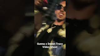 Gunna &amp; Devon Tracy BTS “Choosin” Video Shoot #Shorts #YouTubeShorts