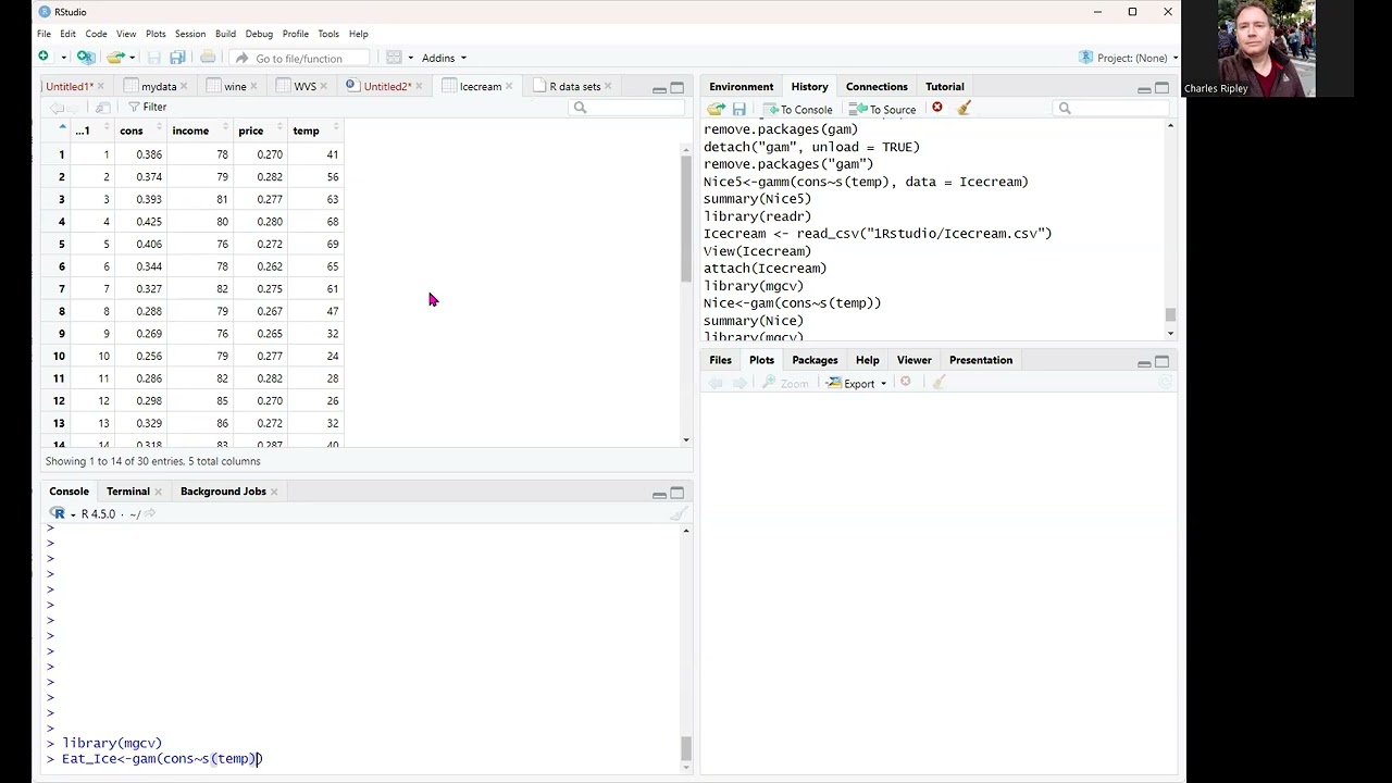 Easy Generalized Additive Models (GAMs) in Rstudio!