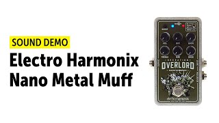 Video thumbnail for Electro Harmonix Nano Operation Overlord - Sound Demo (no talking) by Guitar Bonedo