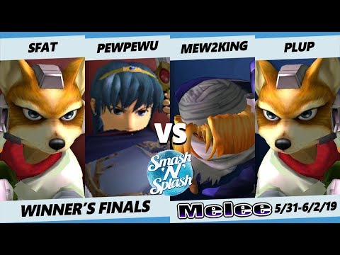 SNS5 SSBM - Mew2King & Plup Vs. PewPewU & SFAT - Smash Melee Doubles Winner's Finals