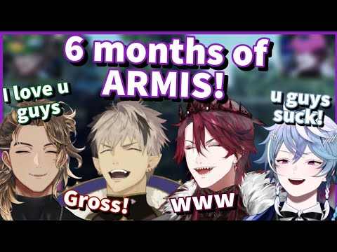 Six months later and the ARMIS boys HAVEN'T CHANGED A BIT!【Holostars EN | Holo ARMIS】