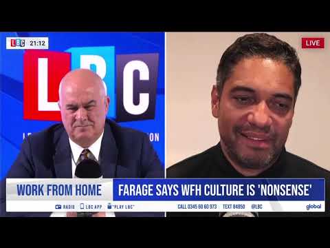 Should Working From Home Stopped? - With Iain Dale on LBC