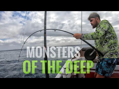 In Search of Monsters! Deep Sea Fishing off East London South Africa (Warning, Sea Sickness Shown!)