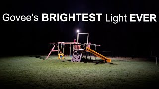 Govee's BRIGHTEST Light Ever! All new 8ft. Outdoor Lamp Post + New Outdoor Wall Light