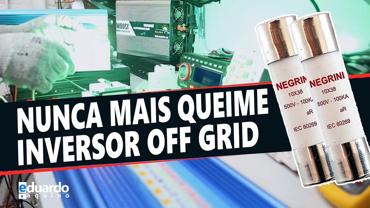 Como NÃO QUEIMAR Inversor OffGrid com Curto Circuito no AC