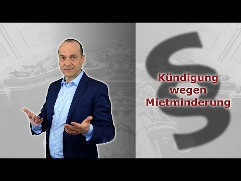 Mandantenvideo: Kündigung wegen Mietminderung | Fachanwalt Alexander Bredereck