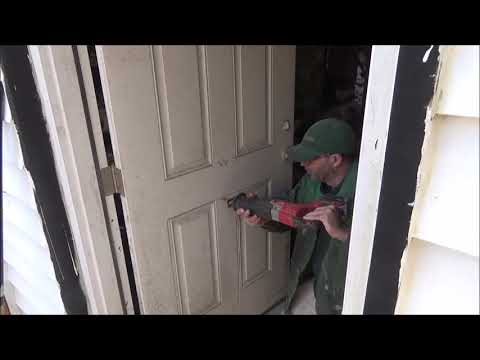 10 Minute Doggy Door Install