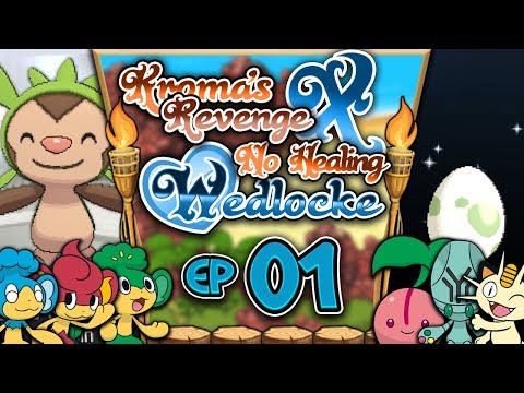 TRIAL BY FIRE! | Pokémon X "No Healing" REVENGE Wedlocke | PART 01