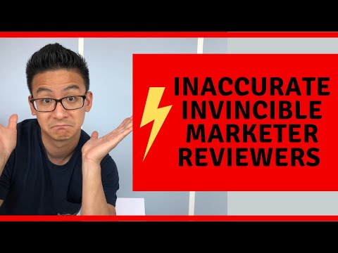 Invincible Marketer Review - Why You Shouldn't Trust Other Random Reviews!