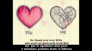 Zebrahead-Postcards from  hell (Lyrics and traducción)