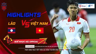 HIGHLIGHTS | Lào - Việt Nam | Đương kim vô địch khởi đầu thuận lợi