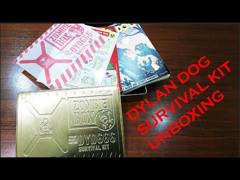 Dylan Dog SURVIVAL KIT - UNBOXING e RECENSIONE!