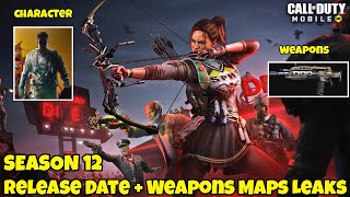 SEASON 12 Release Date + Upcoming Weapons Maps Leaks CODM | Cod Mobile S12 Leaks | CODM S12 Leaks