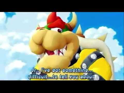 Super Mario Sunshine - Ending Bowser And Bowser Jr (FullScreen)