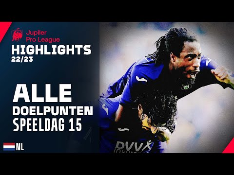 ALLE DOELPUNTEN ⚽👀 Jupiler Pro League Highlights GD15
