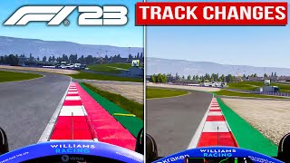 F1 23 - Here's EVERY Track That's Changed