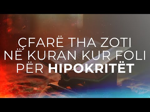 SubhanAllah sa e keqe është dyfytyrësia... Kur foli për Hipokritët Zoti tha se ata njerëz janë...